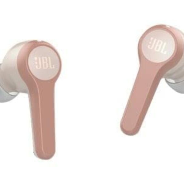 JBL Tune 215TWS True Wireless In-Ear Headphones, Pure Bass Sound, Built-In Mic, 25 Hours of Battery, Ultra-Comfortable Fit, Dual Connect, Voice Assistant, Fast USB Type-C - Pink, JBLT215TWSPIKEU