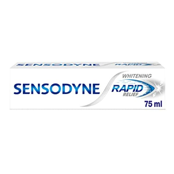 Sensodyne Sensitive Toothpaste Rapid Relief Whitening 75 ml