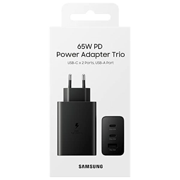 Samsung EP-T6530 Fast Charging Adapter 65 Watt Black