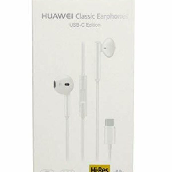 Huawei Hi-Res Classic In-ear Earphones Wired Control Headphones USB Type-C Edition for Huawei Mate 10 - White