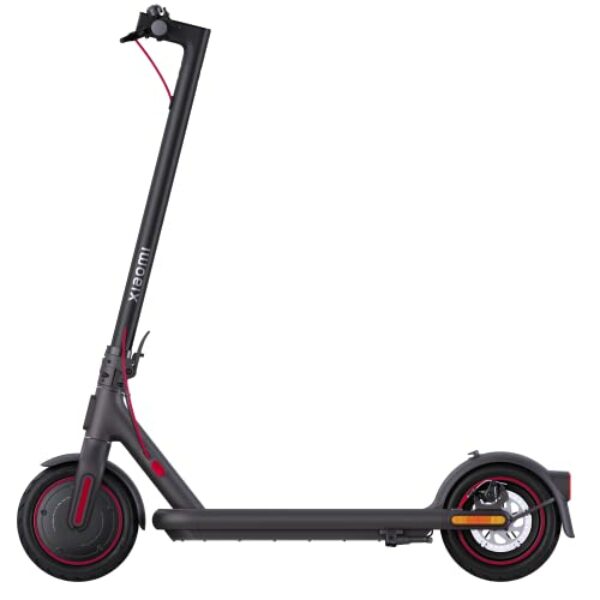 Xiaomi Electric Scooter 4 Pro Black 25 Km/H Maximum Speed | 55km Super long range | Xiaomi DuraGel 10 Inch Tire |Aerospace Grade Aluminum Alloy Frame 2022 Model, 1240X530X1198mm