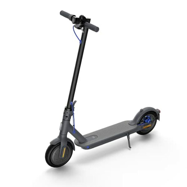 Xiaomi Mi Electric Scooter 3 Black 25 Km/H Maximum Speed Aerospace Grade Aluminum Body 2021 Model, 1080X430X1140mm