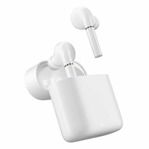 Haylou T19 Ture Wireless Earbuds With In-ear Detection/30H Playtime/Smart Noise Cancelling/APTX Infrared Sensor(White)