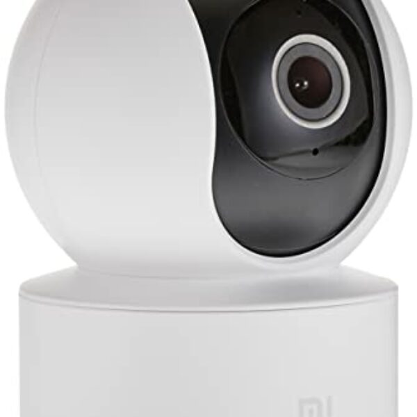 Xiaomi Mi 360 Degree Camera 1080P 360 Degree Panoramic View, Full Protection Infrared Night Vision Ai Human Detection Compatible With Android 4.4, Ios 9.0 And Above White