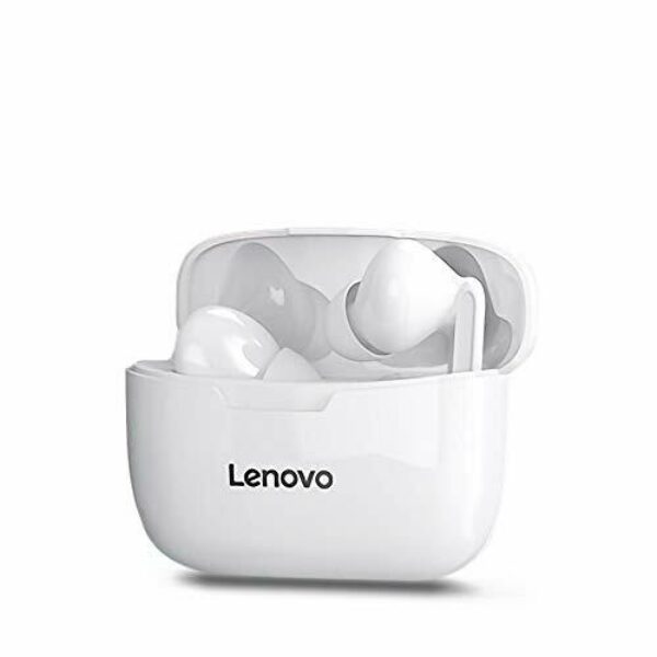 BellyLady Wireless Earphone Lenovo Xt90 Bluetooth 5.0 Sports Headphone Touch Button Ipx5 Waterproof Earplugs With 300mah Charging Box White