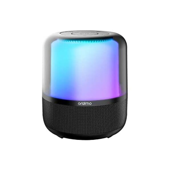 Oraimo SoundFlow Wireless Bluetooth Speaker ORAIMO OBS-72D 360-Degree Colourful led light Triple Thumping Bass With 365 Days Warranty