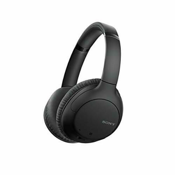 Sony WH-CH710N Noise Cancelling Wireless Headphones : Bluetooth Over The Ear Headset with Mic for Phone-Call, 35 Hours Battery Life, Quick Charge and Google Assitant - Black