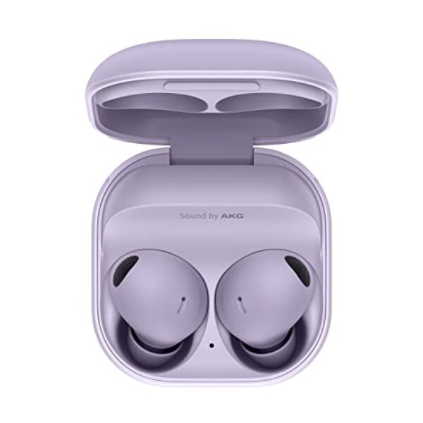 Samsung Galaxy Buds2 Pro Bluetooth Earbuds, True Wireless, Noise Cancelling, Charging Case, Quality Sound, Water Resistant, Bora Purple (UAE Version)