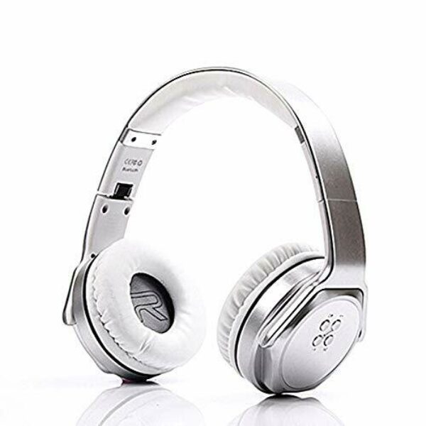 Sodo MH3 2-in-1 Wireless Bluetooth On-Ear Headphones and Twist Out Bluetooth Speaker - Silver