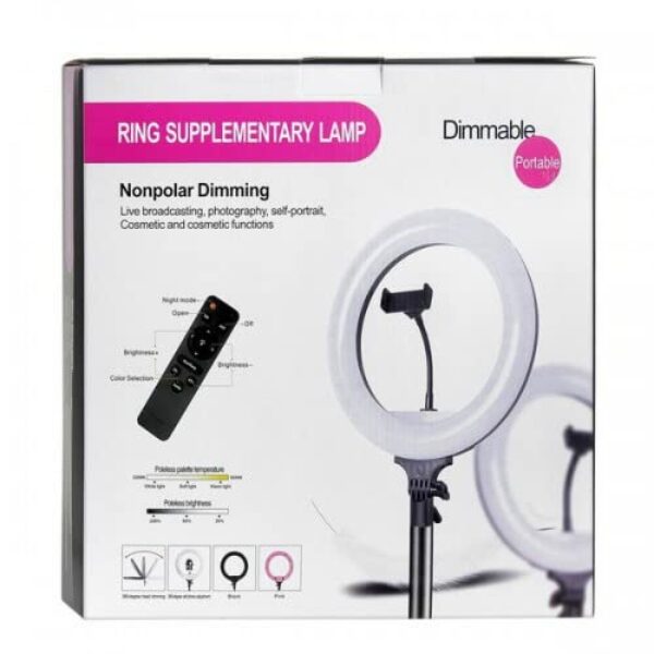 LED RING LAMP RING SUPPLEMENTARY LAMP DIMMABLE 32CM