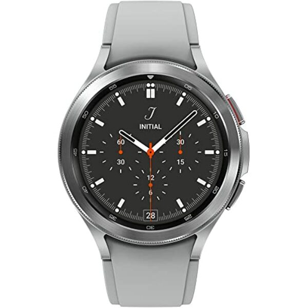 SAMSUNG Galaxy Watch 4 Classic R890 46mm Smartwatch GPS WiFi (International Model) (Silver)