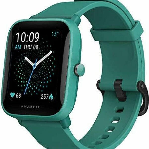 Amazfit Bip U Pro Smart Watch With Alexa Built-In, Gps, 60+ Sports Modes, 5 Atm Waterproof, Fitness Watch Spo2, Heart Rate, Sleep, Stress Monitor, Green