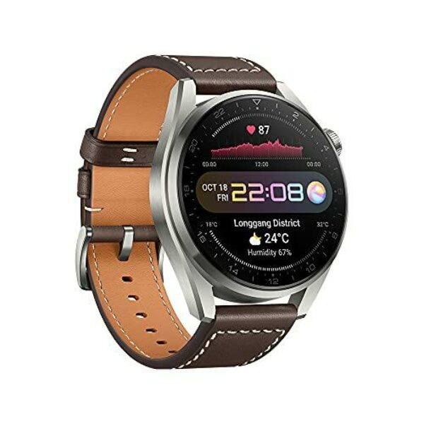 Huawei Watch 3 Pro - 4G Smartwatch With 1.43'' Amoled Display, 5 Days Battery Life, 24/7 Spo2 And Heart Rate Monitoring, Built-In Gps, 5Atm, Gray