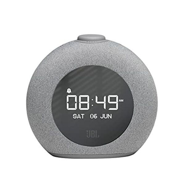 JBL Horizon 2 DAB Hotel Bluetooth Clock Radio Speaker with DAB/DAB+/FM Grey, HORIZON2HOTELGRYEU, S