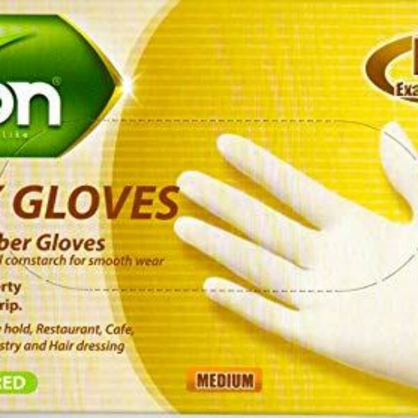 Falcon Latex Gloves Medium 100pcs