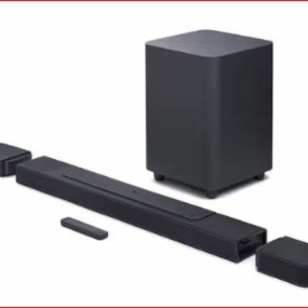 JBL Bar 1000 Pro 7.1.4-Channel Soundbar With Wireless Subwoofer Black