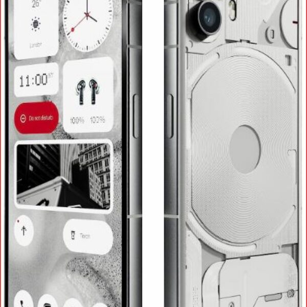 Nothing Phone (2) 12+256, Nothing OS 2.0, 50MP dual camera, Glyph Interface, 4700 mAh battery, waterproof, 5G Android smartphone, White - International Version