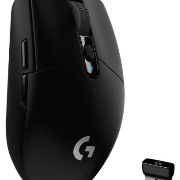 Logitech G305 Light speed Wireless Gaming Mouse, Hero Sensor, 12,000 Dpi, Lightweight, 6 ProgRAMmable Buttons, 250H Battery Life, On-Board Memory, Compatible With Pc / Mac "Black