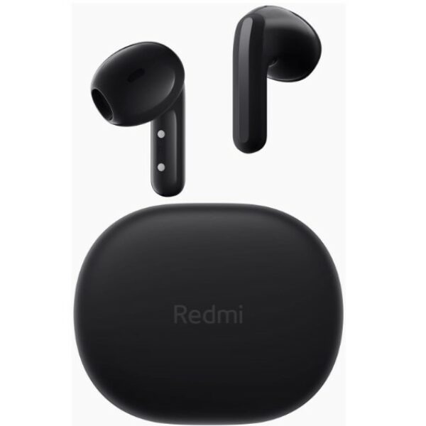 Xiaomi Redmi Buds 4 Lite TWS Wireless Earbuds, Bluetooth 5.3 Low-Latency Game Headset AI Call Noise Cancelling, IP54 Waterproof, 20H Playtime, Lightweight Comt Fit Headphones, Black