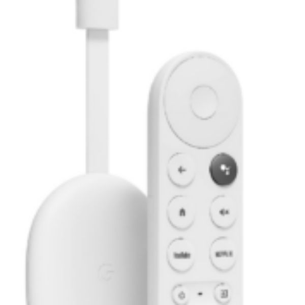 Google Chromecast with Google TV 4К Media Streamer with Google Assistant - Snow