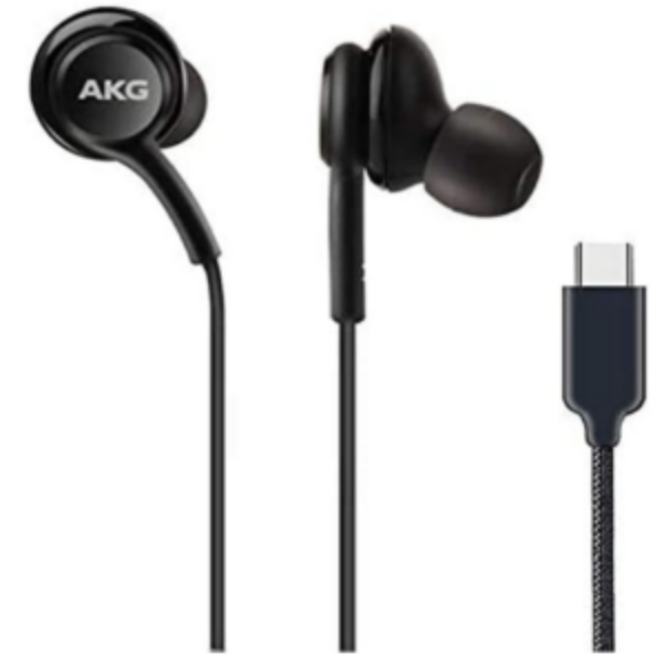 SAMSUNG AKG Earbuds Original USB Type C in-Ear Earbud Headphones - Black