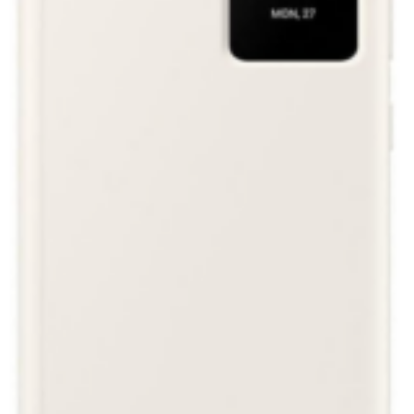 Samsung Galaxy S23 Ultra Smart View Wallet Case - Cream