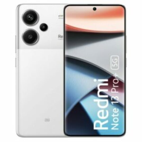 Xiaomi Redmi Note 13 Pro Plus 5G (Moonlight White 12Gb Ram, 512 Storage) - Ultra-Clear 200Mp Camera With Ois |1.5K 120Hz Amoled Display | Immersive Viewing With Ultra-Thin Bezels Moonlight White