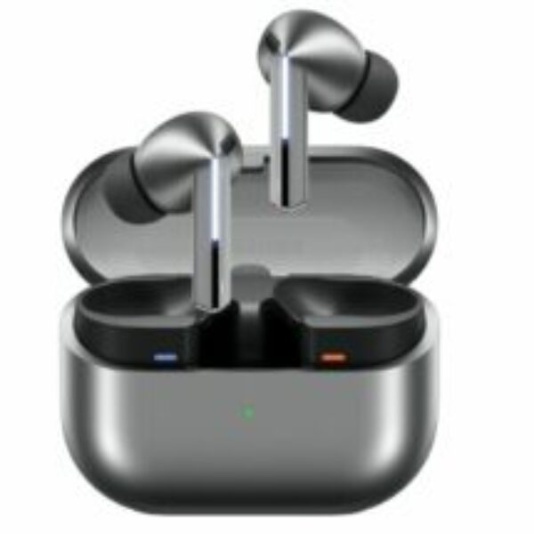SAMSUNG Galaxy Buds 3 Pro AI True Wireless Bluetooth Earbuds, Noise Cancelling, Sound Optimization, Redesigned Comfort Fit, Silver [US Version, Amazon Exclusive, 2Yr Warranty]