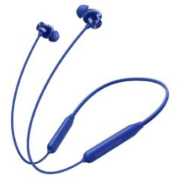 OnePlus Bullets Wireless Z2 Bluetooth 5.0 in Ear Earphones, Bombastic Bass – 12.4 mm Drivers, 30 Hrs Battery Life (Beam Blue)