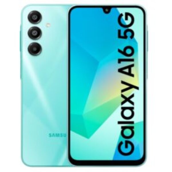 Samsung Galaxy A16 5G (Light Green, 6GB RAM, 128GB Storage) | Super AMOLED | 50MP Triple Camera with Ultra Wide Lens | 6 OS & 6 Years Security Updates | IP54 | Tap & Pay | 5000mAh India