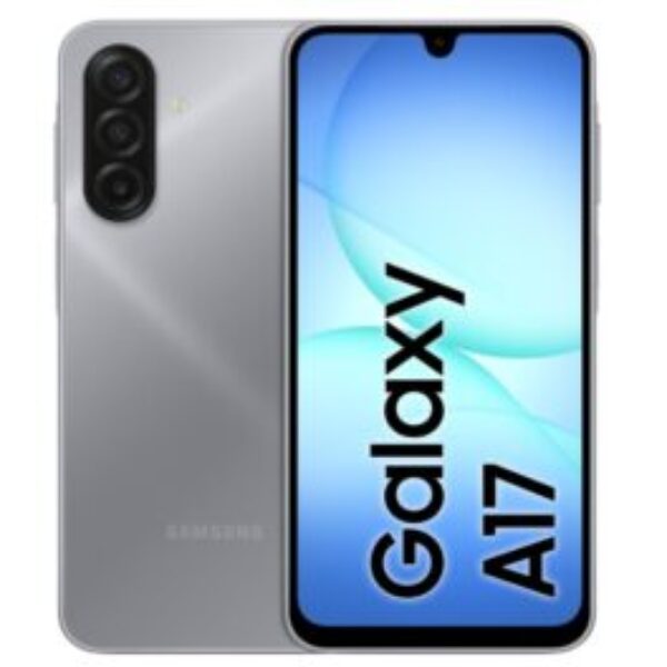 Samsung Galaxy A17 LTE, Android Smartphone, 128GB Storage, 6GB RAM, Gray, 6x OS Upgrades, Large Display, 50MP OIS Camera (UAE Version)
