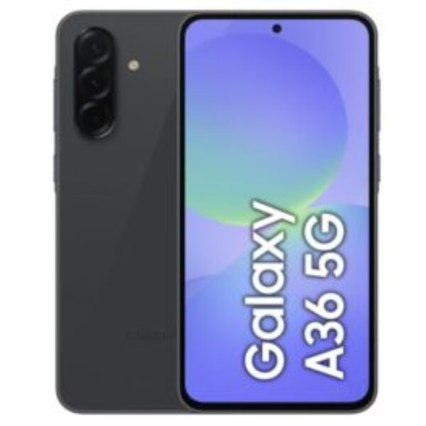 Samsung Galaxy A36 5G, Android Smartphone, 256GB Storage, 8GB RAM, Awesome Black, 6x OS Upgrades, Large Display, Octa-Core Processor (UAE Version)