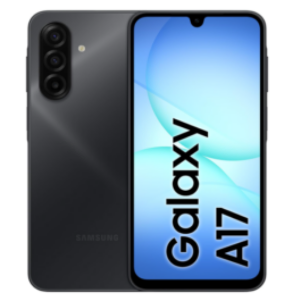 Samsung Galaxy A17 LTE, Android Smartphone, 256GB Storage, 8GB RAM, Black, 6x OS Upgrades, Large Display, 50MP OIS Camera (UAE Version)