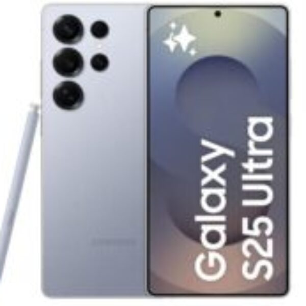 Samsung Galaxy S25 Ultra AI Phone, 512GB Storage, 12GB RAM, Titanium Silverblue, Android Smartphone, 200MP Camera, S Pen, Long Battery Life (UAE Version)