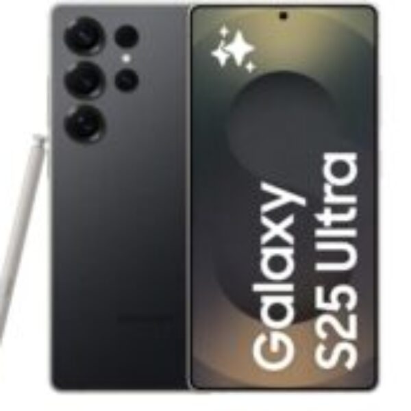 Samsung Galaxy S25 Ultra AI Phone, 512GB Storage, 12GB RAM, Titanium Black, Android Smartphone, 200MP Camera, S Pen, Long Battery Life (UAE Version)