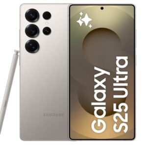 Samsung Galaxy S25 Ultra AI Phone, 512GB Storage, 12GB RAM, Titanium Gray, Android Smartphone, 200MP Camera, S Pen, Long Battery Life (UAE Version)