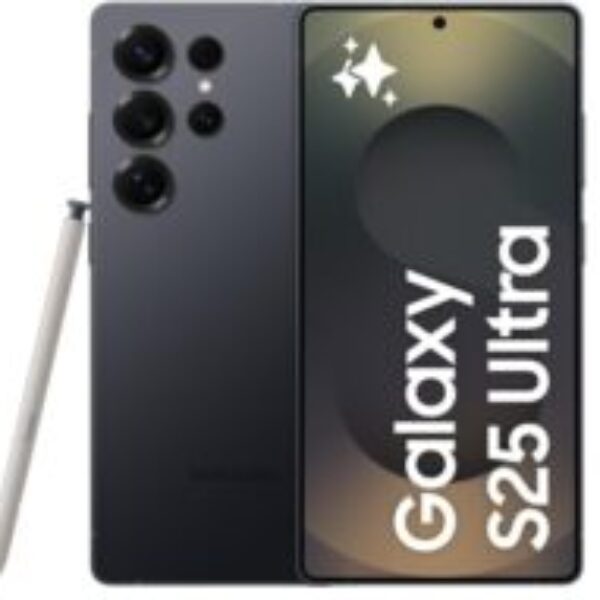 Samsung Galaxy S25 Ultra AI Phone, 512GB Storage, 12GB RAM, Titanium Jetblack, Android Smartphone, 200MP Camera, S Pen, Long Battery Life (UAE Version)